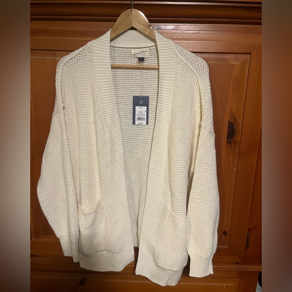 Cozy Cream Knit Cardigan